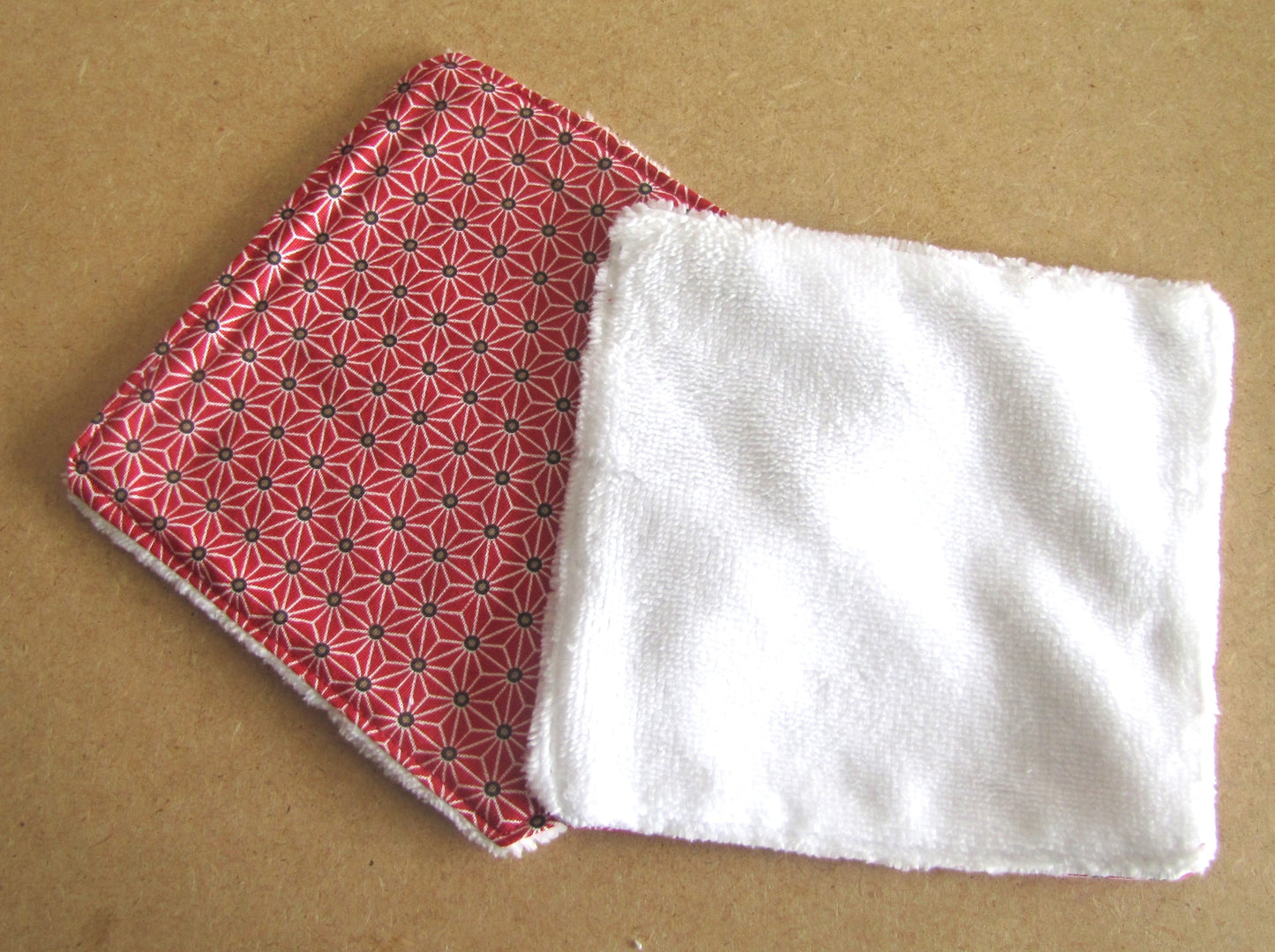 lot de 5 lingettes lavables