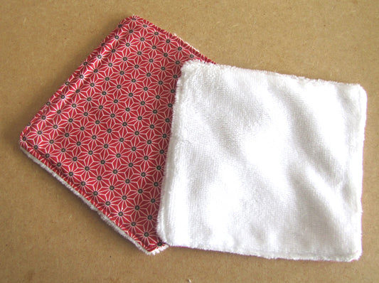 lot de 5 lingettes lavables