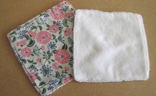 lot de 6 lingettes lavables