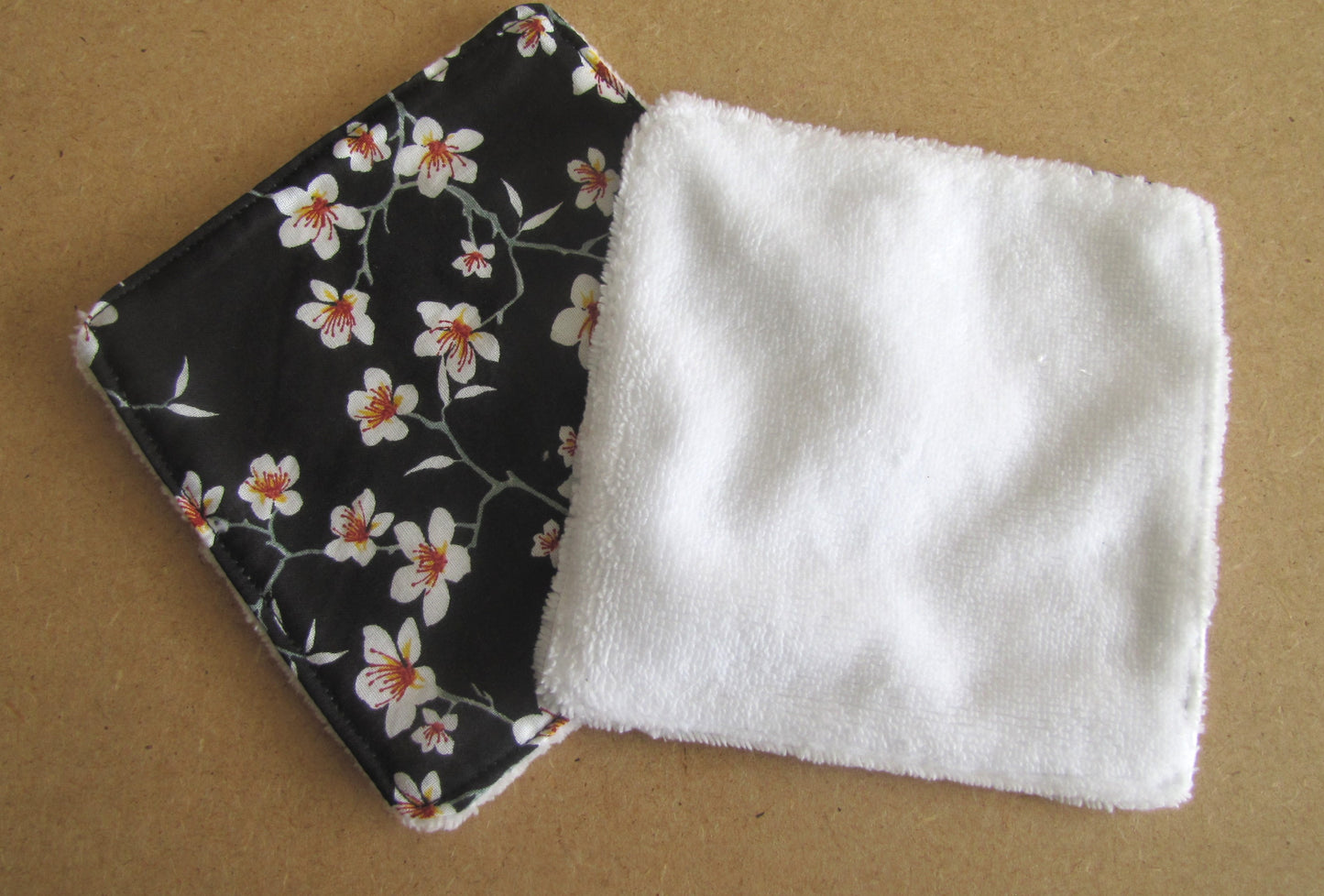 lot de 4 lingettes lavables
