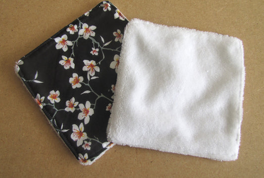 lot de 4 lingettes lavables