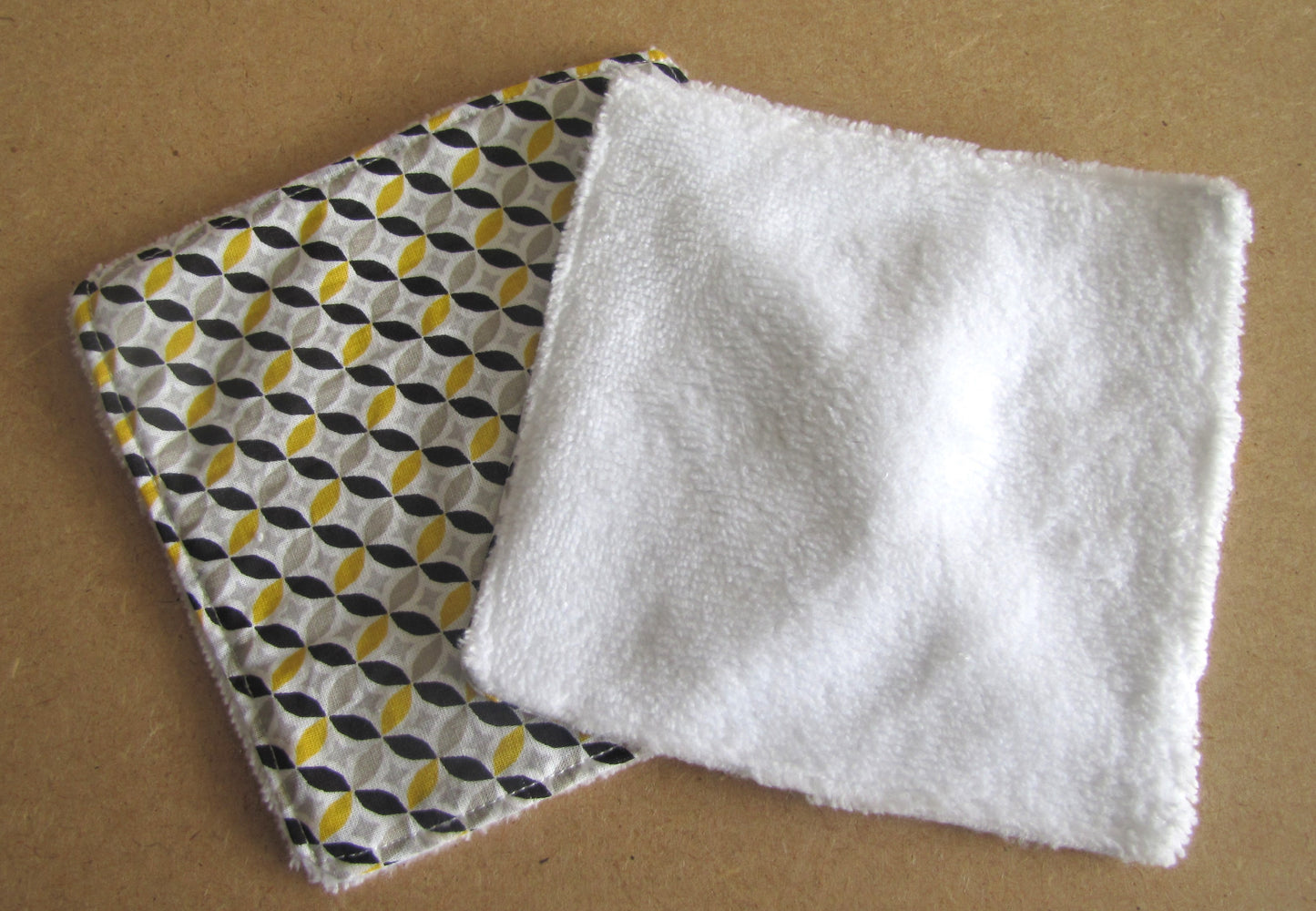 lot de 6 lingettes lavables
