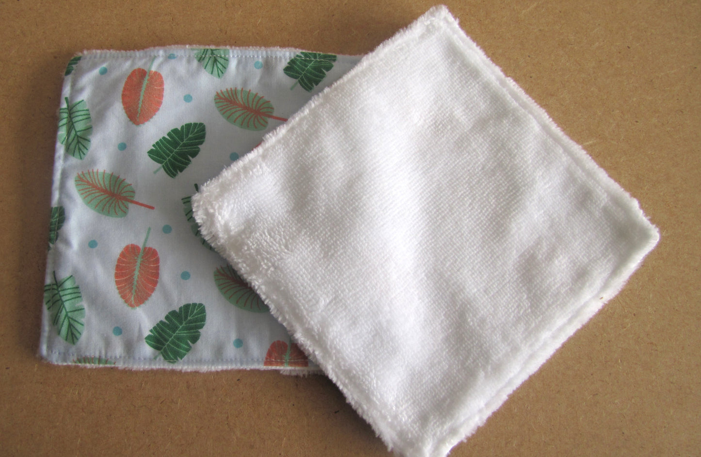 lot de 5 lingettes lavables