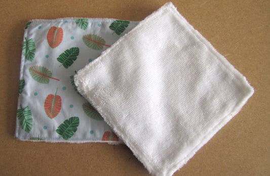 lot de 5 lingettes lavables